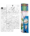 Giant Coloring Poster Apli 180X96.5Cm 16468