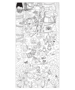 Giant Coloring Poster Apli 180X96.5Cm 16468