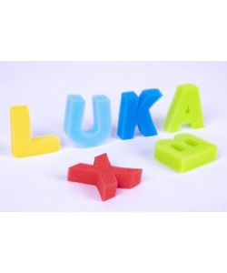 Sponge Stamps Apli Abc 26/Pack 17465