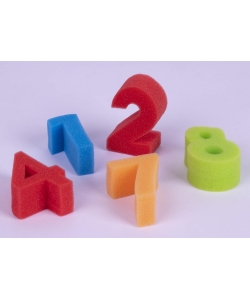 Sponge Stamps Apli 123 10/Pack 17466