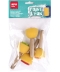 Sponge Stamps Apli Wooden Handle 4/Pack 18714