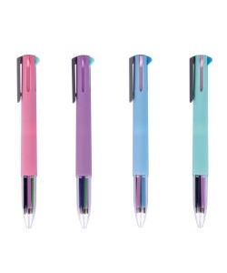 Pen Ballpoint Apli Nordik 4 Colors Triangular Shape 18307