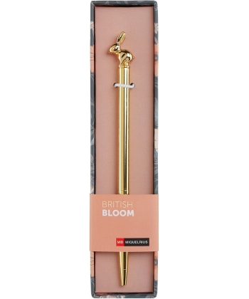 Pen Ballpoint Mr British Bloom 0.5Mm Retractable Bunny 11927