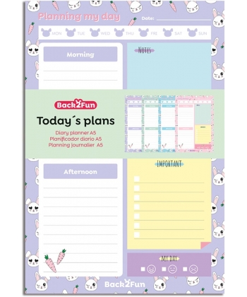 Daily Planner Mr A5 W/Stickers