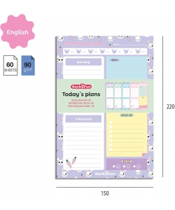 Daily Planner Mr A5 W/Stickers