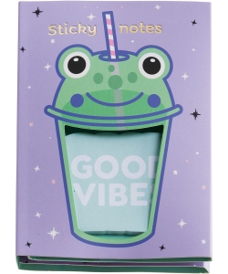 Frog Set Stick Notes Mr