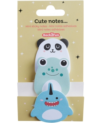 Stick Notes mr Back 2 Fun Happy Mini 7765