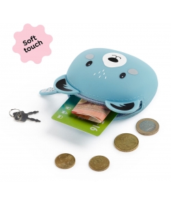 Coin Purse Mr Back 2 Fun Silicone Puppies Bear 19403