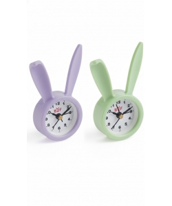 Alarm Clock Mr Back 2 Fun Bunny Lilac 13269