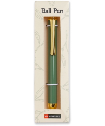 Pen Ballpoint Mr Leaves The Wind 0.7Mm Retractable Green 11931