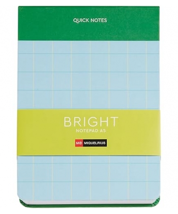 Notepad Mr Bright A5 Ruled Green 8262
