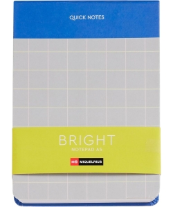 Notepad Mr Bright A5 Ruled Blue 8261