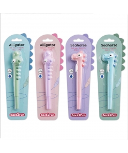 Pen Ballpoint Mr Back 2 Fun Blue Seahorse 11994
