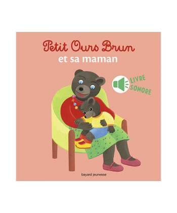 Petit Ours Brun Mini Sonore-Et Sa Maman