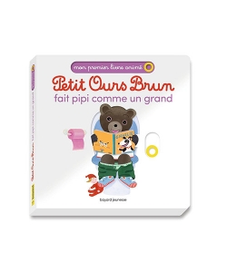Petit Ours Brun Mon Premier Livre Anime - Fait Pipi Comme Un Grand