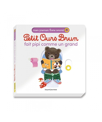 Petit Ours Brun Mon Premier Livre Anime - Fait Pipi Comme Un Grand