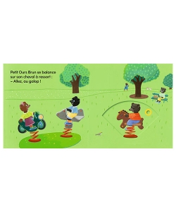 Petit Ours Brun Mon Premier Livre Anime - Petit Ours Brun Joue Au Parc