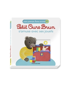 Petit Ours Brun Mon Premier Livre Anime - S Amuse Avec Ses Jouets