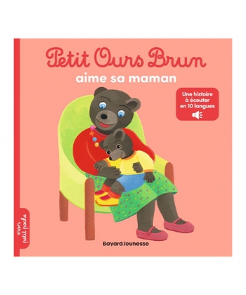 Petit Ours Brun Poche - Aime Sa Maman
