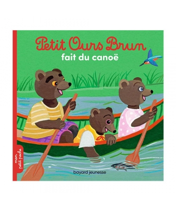 Petit Ours Brun Fait Du Canoe