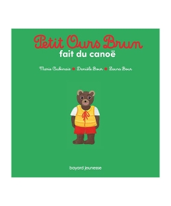 Petit Ours Brun Fait Du Canoe