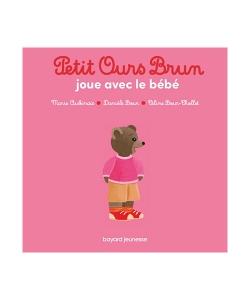 Petit Ours Brun Joue Avec Le Bebe - Poche