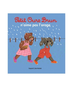 Petit Ours Brun Poche - N Aime Pas L Orage