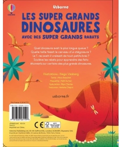 Les Super Grands Dinosaures - Des 3 Ans (Livre Anime)