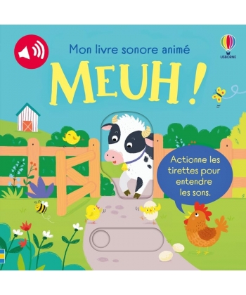 Mon Livre Sonore Anime - Meuh ! Des 6 Mois