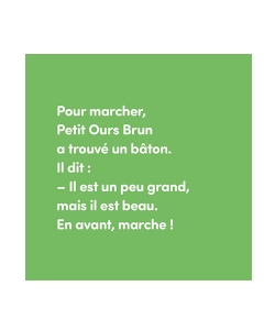 Petit Ours Brun Poche - Part En Randonnee