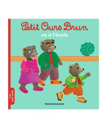 Petit Ours Brun Poches-Va A L Ecole