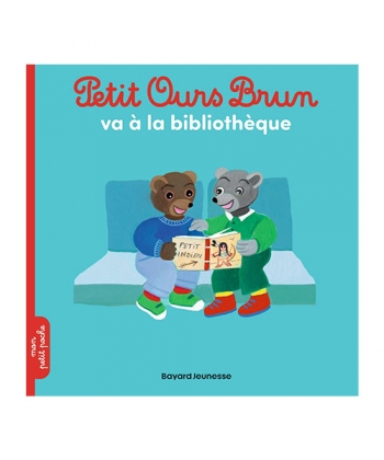 Petit Ours Brun Poche - Va A La Bibliotheque