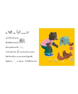 Je Decouvre Avec Petit Ours Brun-Les Animaux +Stickers