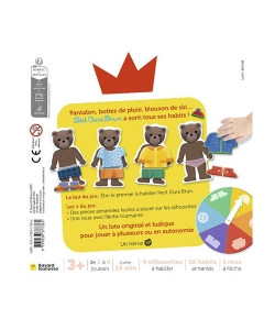 Jeu Petit Ours Brun - Le Loto Des Habits