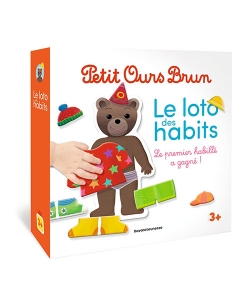 Jeu Petit Ours Brun - Le Loto Des Habits