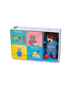 Mon Coffret A Histoires Petit Ours Brun (4 Volumes +Peluche)