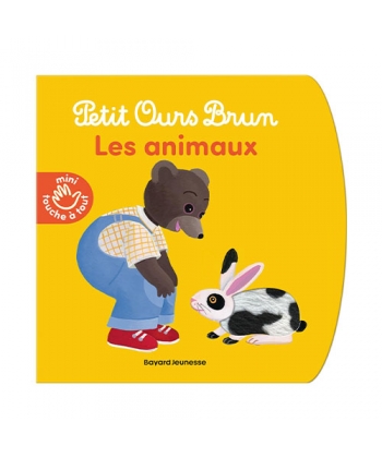 Petit Ours Brun Mini Touche-A-Tout Les Animaux