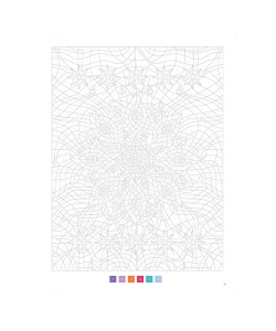 40 Coloriages Mystere - Esprit Mandalas