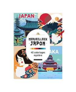 40 Coloriages Mystere - Merveilleux Japon