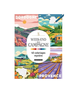 40 Coloriages Mystere - Week-End A La Campagne