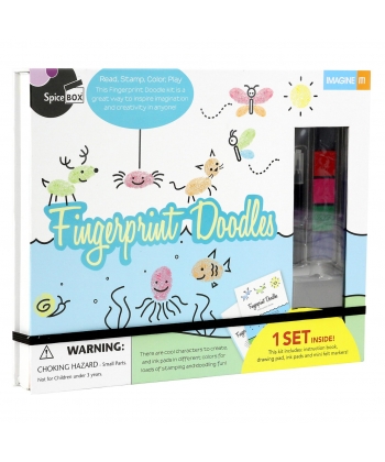 Spice Box Fingerprint Doodles Sx08707