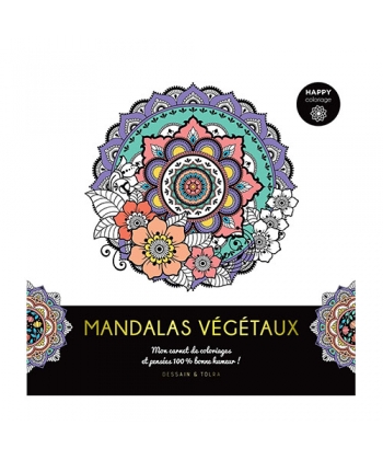 Happy Coloriage - Mandalas Vegetaux