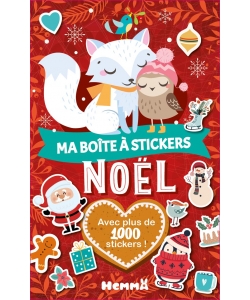 Ma Boite A Stickers - Noel (Renard Blanc Et Oiseau) - Avec Plus De 1000 Stickers !