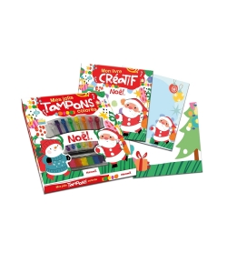 Boite Mes Jolis Tampons Colores - Noel