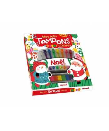 Boite Mes Jolis Tampons Colores - Noel
