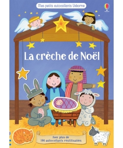 Mes Petits Autocollants Usborne - La Creche De Noel