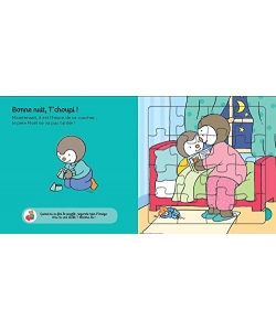 T Choupi Mon Livre Puzzle De Noel (5 Puzzles De 16 Pieces)