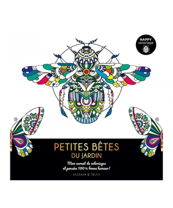 Happy Coloriage - Petites Betes Du Jardin