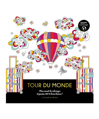 Happy Coloriage - Tour Du Monde