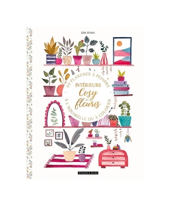 Interieurs Cosy Et Fleuris 40 Planches Auarelle Ou Coloriage